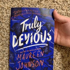 Truly Devious by Maureen Johnson - Blue Paperback